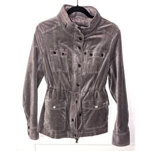 Womens BNCI Blanc Noir Velvet Jacket Medium Dusty Lavender